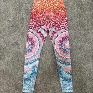 Women's Brand New WOT Colorful Mandela Leggings Size S